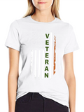 Veteran Flag T-Shirt - Distressed Patriotic Design