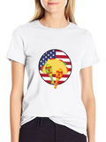 Taco USA Flag Graphic T-Shirt