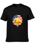 Taco USA Flag Graphic T-Shirt