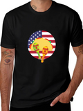 Taco USA Flag Graphic T-Shirt