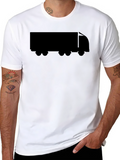 Black Truck Graphic Tee - Cool Casual Style
