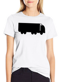 Black Truck Graphic Tee - Cool Casual Style