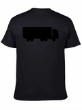 Black Truck Graphic Tee - Cool Casual Style