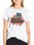 Work From Home Cat T-Shirt