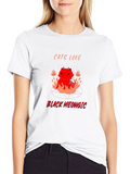 Cats Love Black Meowgic T-Shirt