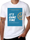 Its Game Time Basketball T-Shirt