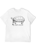 My Spirit Animal Turtle T-Shirt - Black