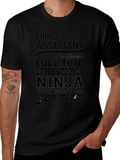 Chiropractic Assistant Ninja T-Shirt