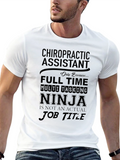 Chiropractic Assistant Ninja T-Shirt