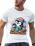 Cute Penguin Baker T-Shirt