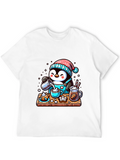Cute Penguin Baker T-Shirt
