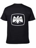Dreams Eagle Graphic Black T-Shirt