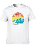 Glacier National Park T-Shirt - Retro Graphic Tee