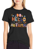 Hello Autumn Graphic Tee