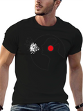Abstract Silhouette Black T-Shirt