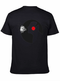 Abstract Silhouette Black T-Shirt