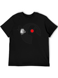 Abstract Silhouette Black T-Shirt