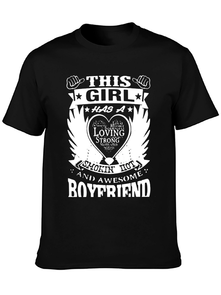 Funny Boyfriend Graphic T-Shirt