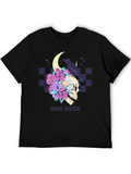 Dead Inside Raven Skull T-Shirt