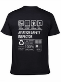 Aviation Safety Inspector T-Shirt - 100% Organic
