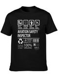 Aviation Safety Inspector T-Shirt - 100% Organic