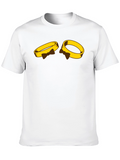 T-Shirt with Wedding Ring Design