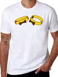 T-Shirt with Wedding Ring Design