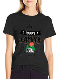 Happy Camper Graphic T-Shirt