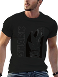 Mens Black Badger Graphic Tee