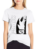 Mens Black Badger Graphic Tee
