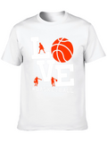 Basketball Love Graphic T-Shirt