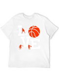 Basketball Love Graphic T-Shirt