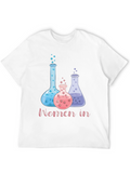 Women in Science Black Graphic T-Shirt