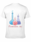 Women in Science Black Graphic T-Shirt
