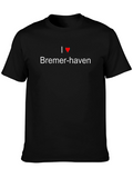 I Love Bremer-haven Black T-Shirt