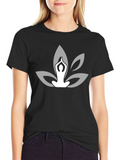 Yoga Lotus Flower T-Shirt - Meditation Design