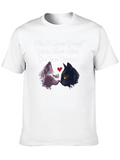 Forever Alone Valentines Cats T-Shirt