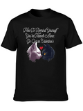 Forever Alone Valentines Cats T-Shirt