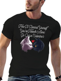Forever Alone Valentines Cats T-Shirt