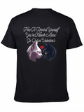 Forever Alone Valentines Cats T-Shirt