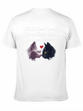 Forever Alone Valentines Cats T-Shirt