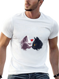Forever Alone Valentines Cats T-Shirt