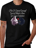 Forever Alone Valentines Cats T-Shirt