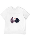 Forever Alone Valentines Cats T-Shirt