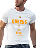 Queens Born in June Graphic T-Shirt