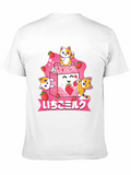 Strawberry Milk Cute Cats T-Shirt