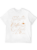 Sweatpants Coffee & Books Graphic Tee