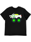 Monster Truck Dragon Graphic T-Shirt