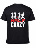 13.1 Half Crazy Marathon Runner T-Shirt
