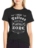 Tattoos Another Zone Graphic T-Shirt